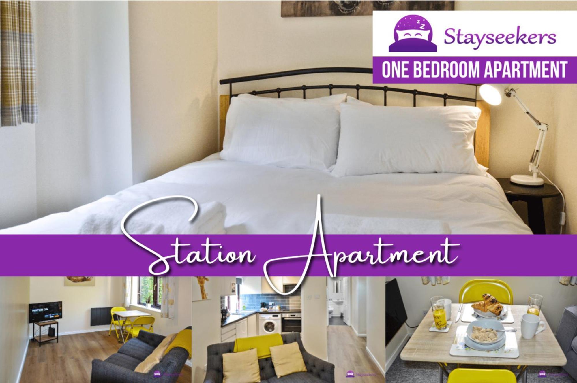 Station 1 Bed Apartment - Stayseekers Salisbury Exterior foto